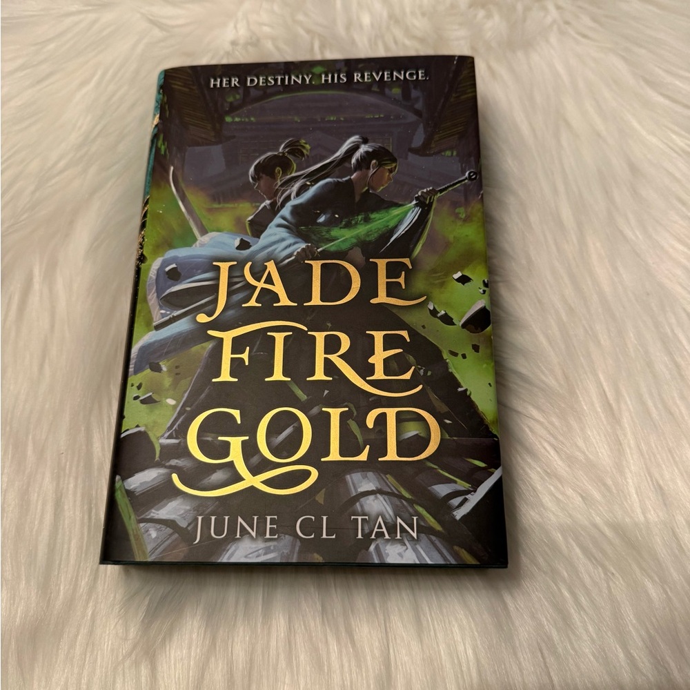 Owlcrate Edition of Jade Fire Gold by June CL Tan